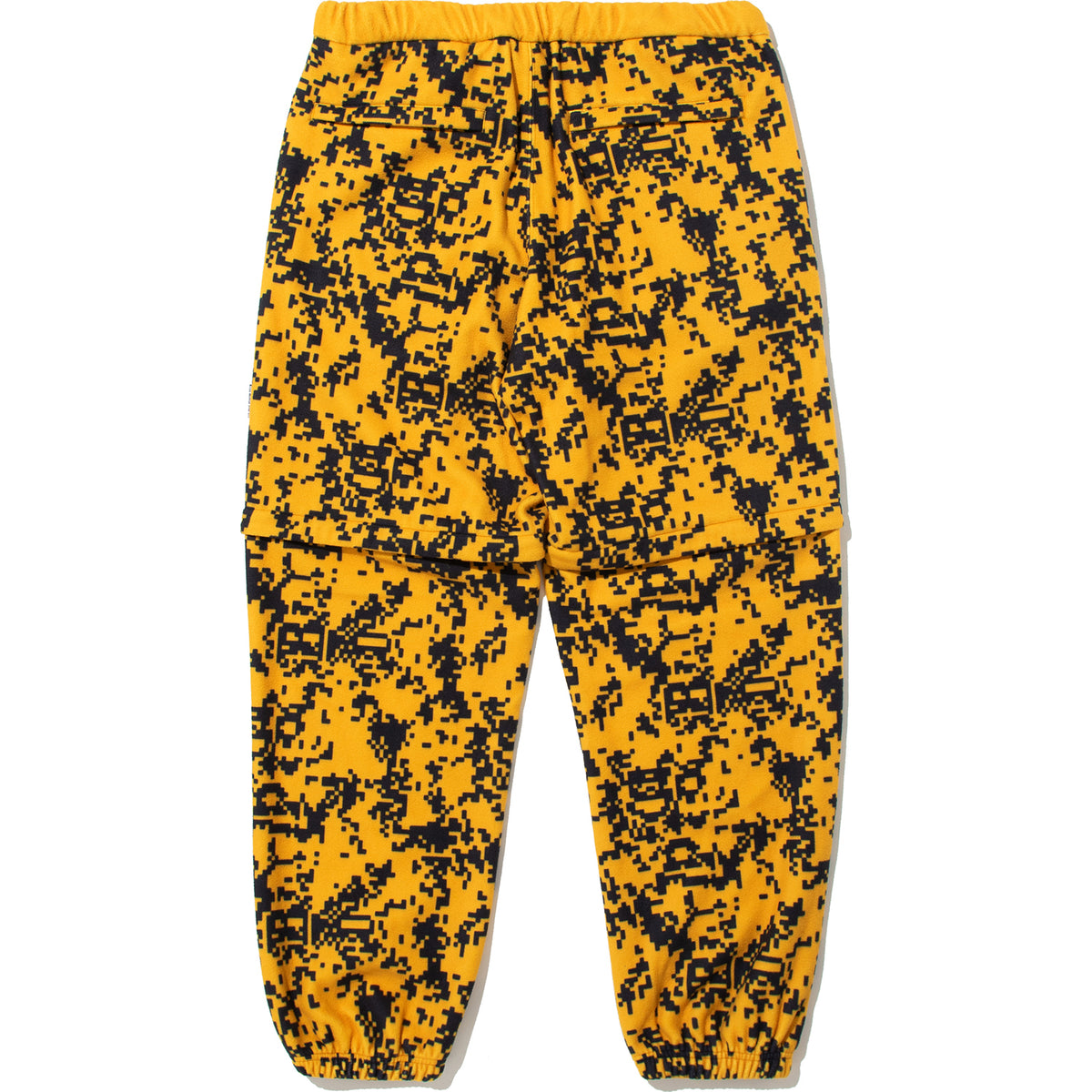 BAPE BY KAZUKI KURAISHI PIXELATE CAMO POLARFLEECE PANTS MENS
