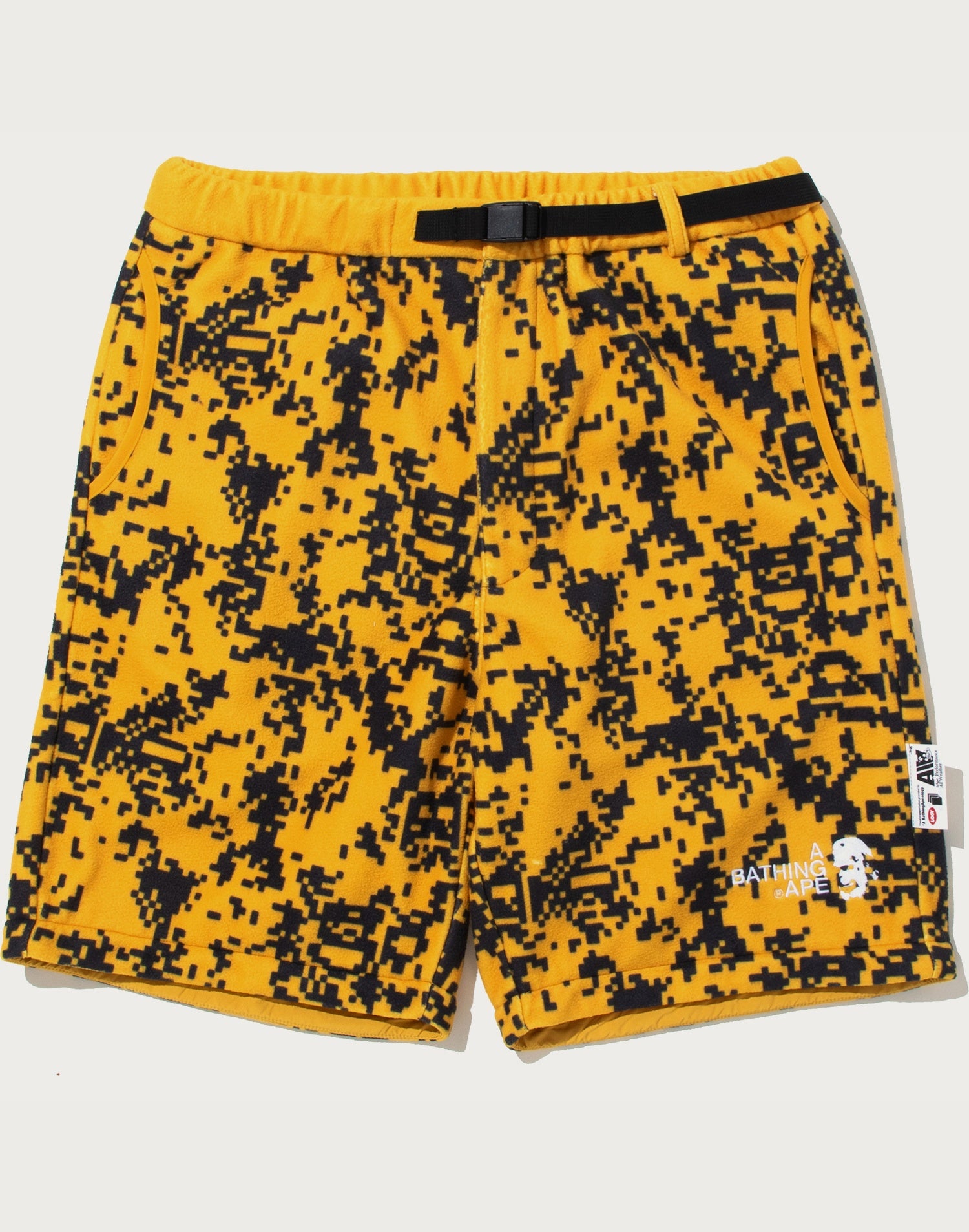 BAPE BY KAZUKI KURAISHI PIXELATE CAMO POLARFLEECE PANTS MENS