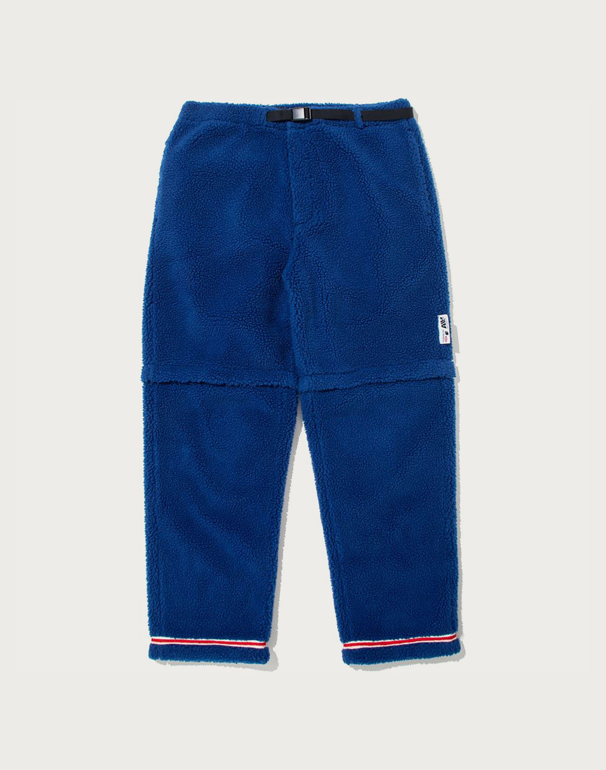 BAPE BY KAZUKI KURAISHI SHERPA DETACHABLE RELAXED FIT PANTS MENS