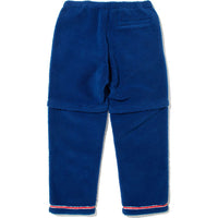 BAPE BY KAZUKI KURAISHI SHERPA DETACHABLE RELAXED FIT PANTS MENS
