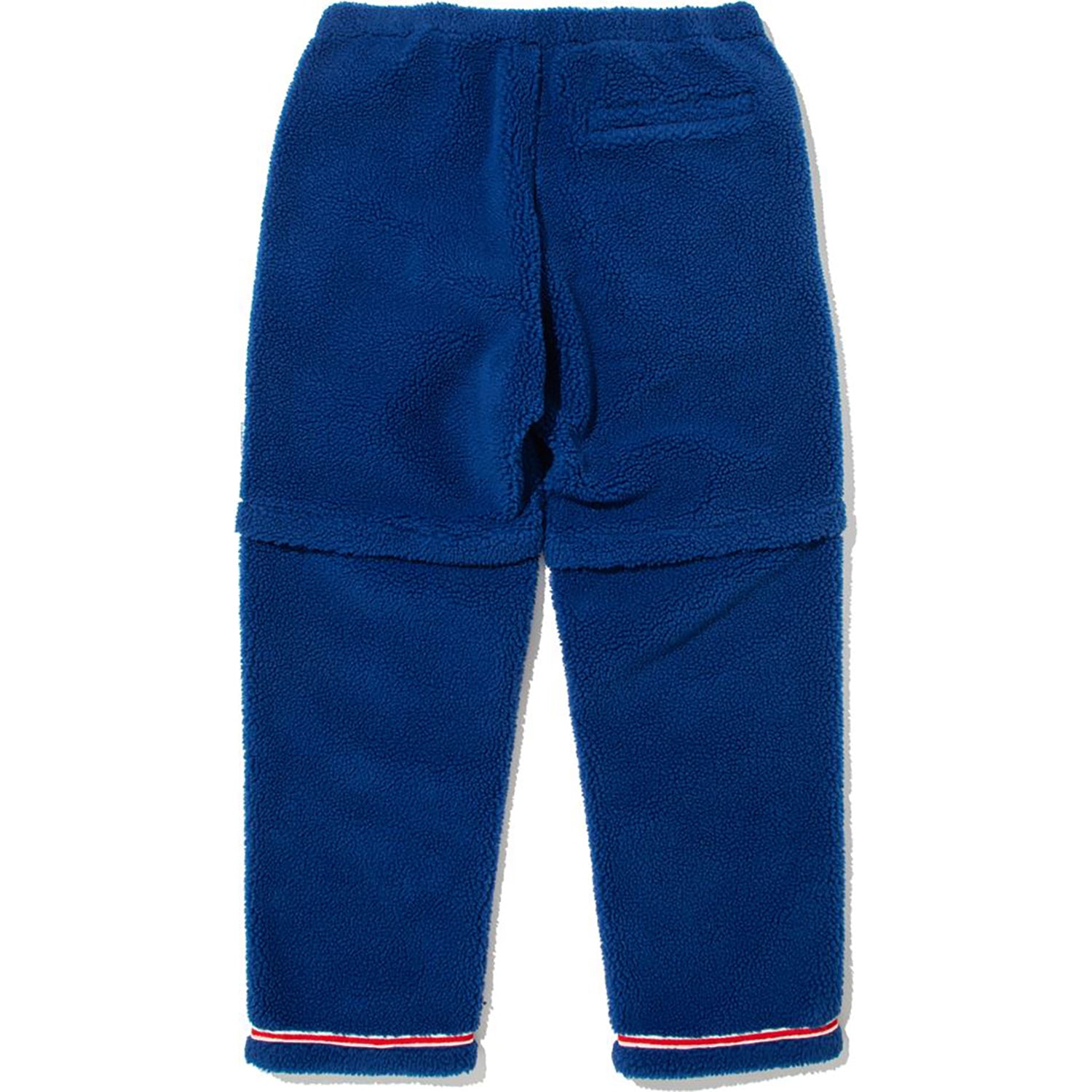 BAPE BY KAZUKI KURAISHI SHERPA DETACHABLE RELAXED FIT PANTS MENS