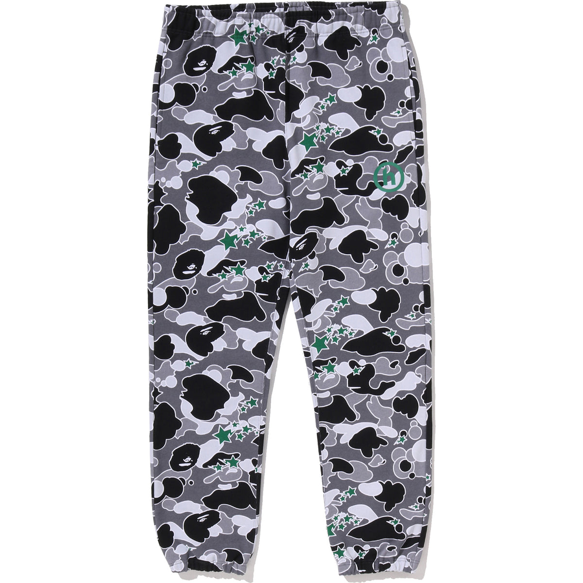 BAPE X HIDDEN STA CAMO SWEAT PANTS MENS