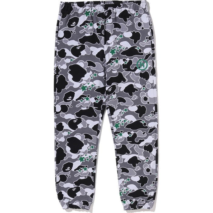 BAPE X HIDDEN STA CAMO SWEAT PANTS MENS