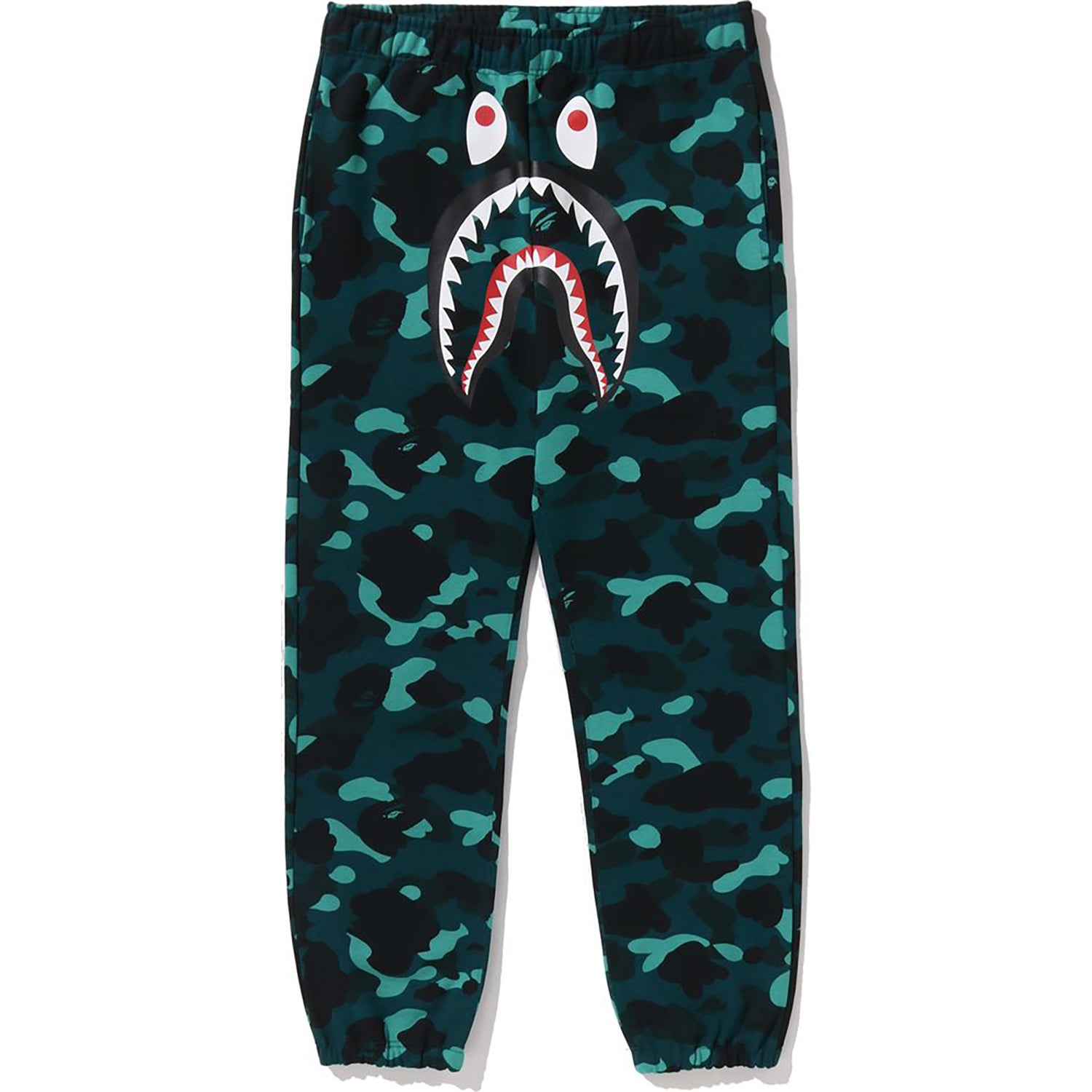 COLOR CAMO SHARK SWEAT PANTS MENS – us.bape.com