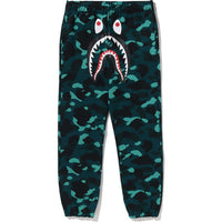 COLOR CAMO SHARK SWEAT PANTS MENS