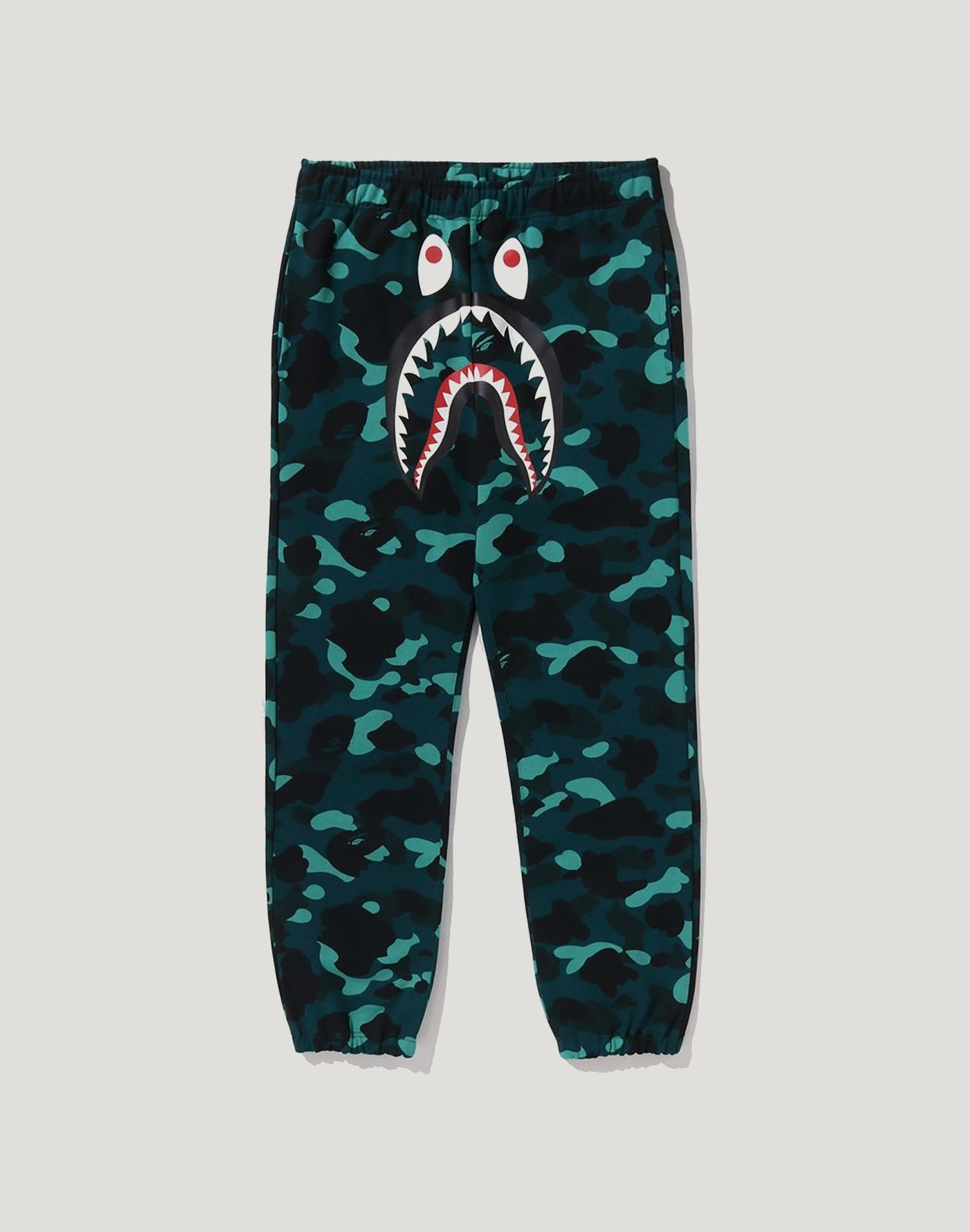 COLOR CAMO SHARK SWEAT PANTS MENS