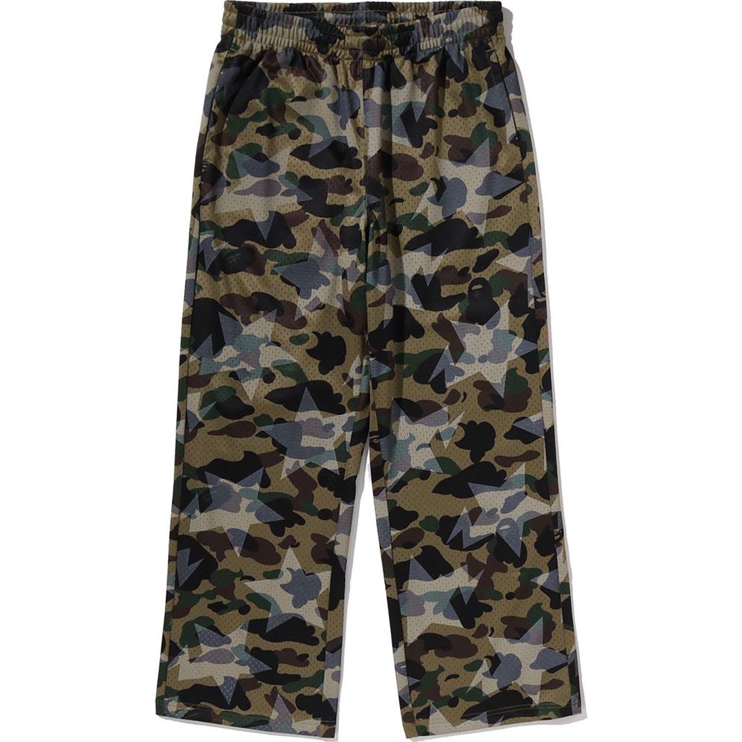 STA OVER PRINT 1ST CAMO STA MESH SWEATPANTS MENS – us.bape.com