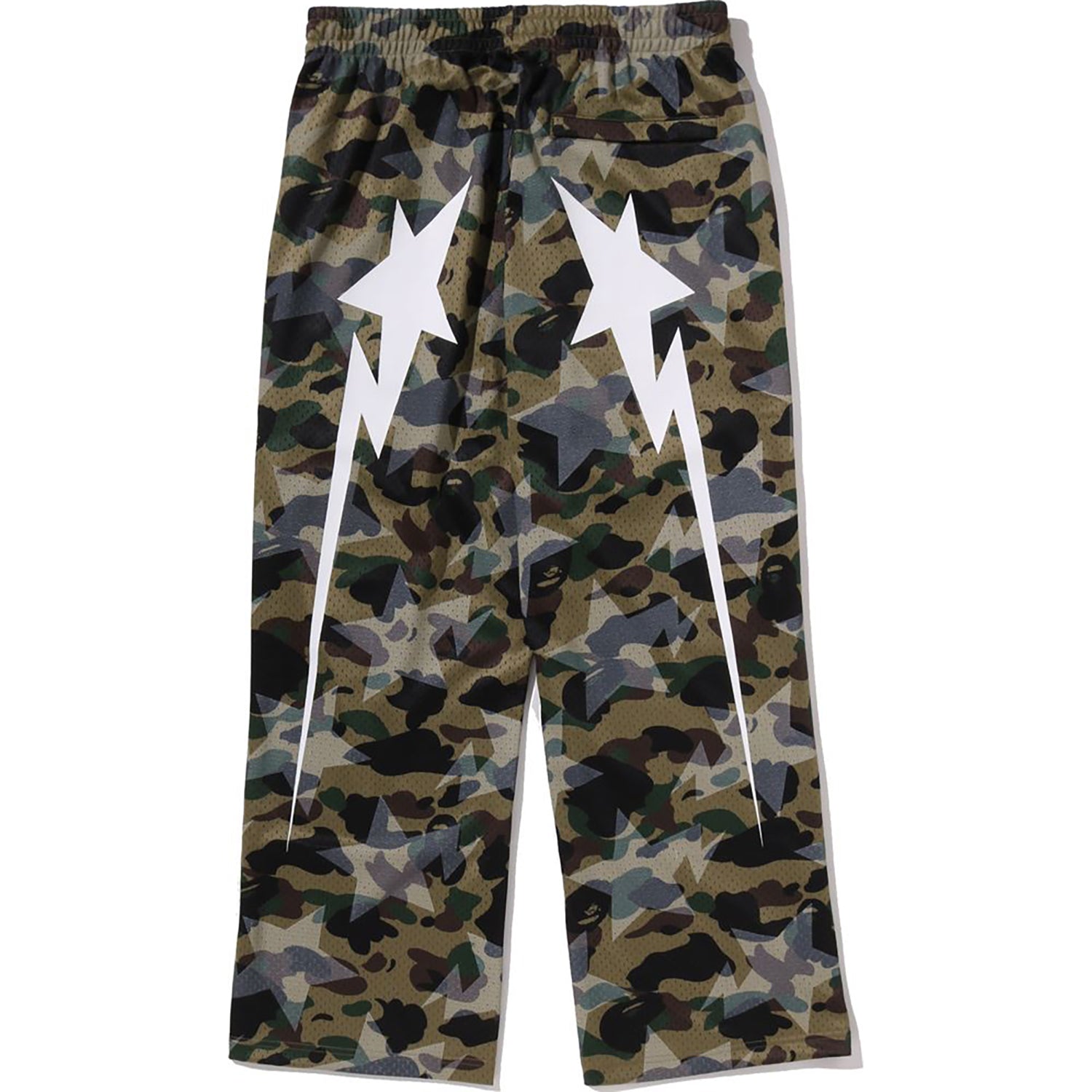 STA OVER PRINT 1ST CAMO STA MESH SWEATPANTS MENS – us.bape.com