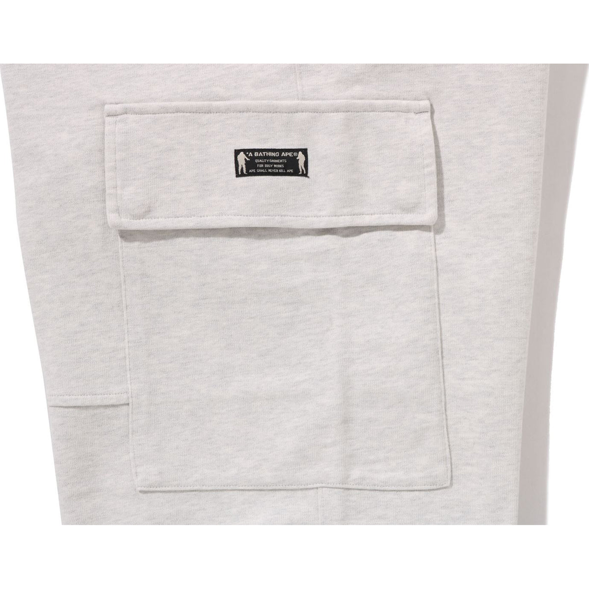 BAPE STA ONE POINT RELAXED FIT CARGO SWEATPANTS MENS