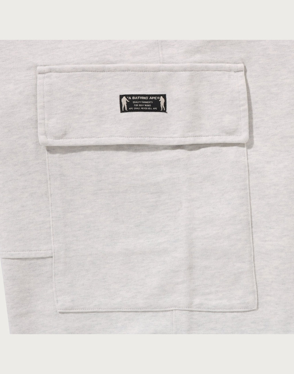 BAPE STA ONE POINT RELAXED FIT CARGO SWEATPANTS MENS