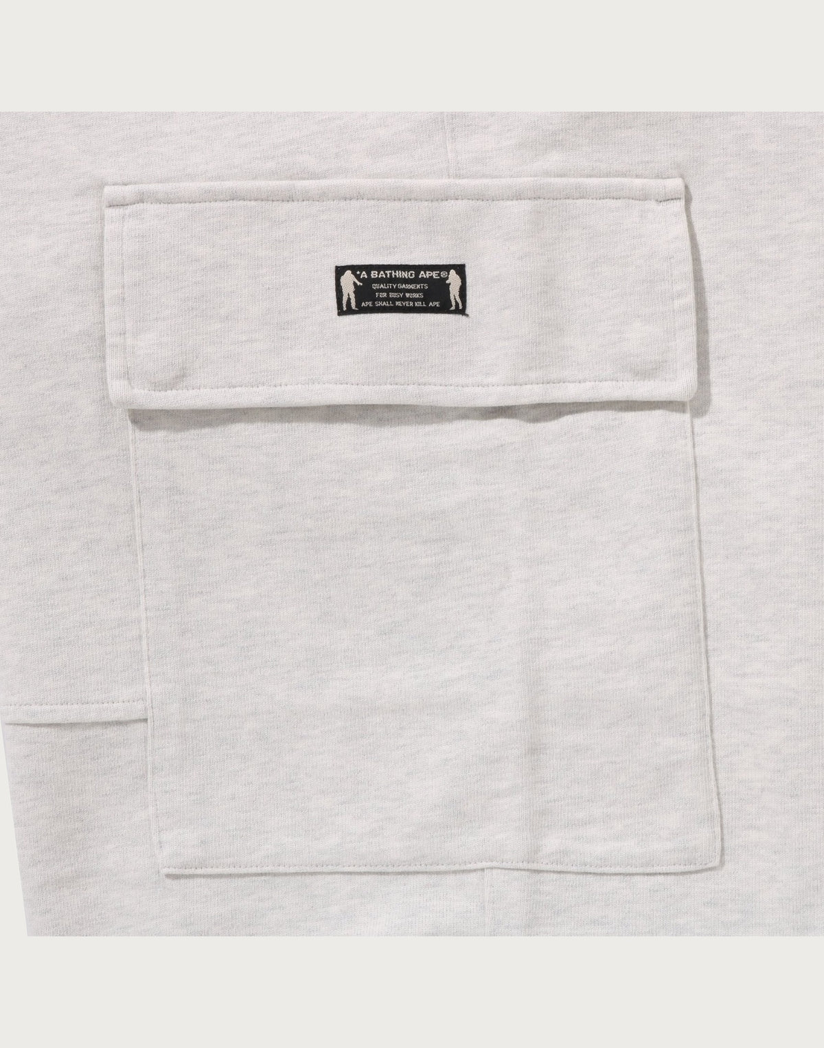 BAPE STA ONE POINT RELAXED FIT CARGO SWEATPANTS MENS