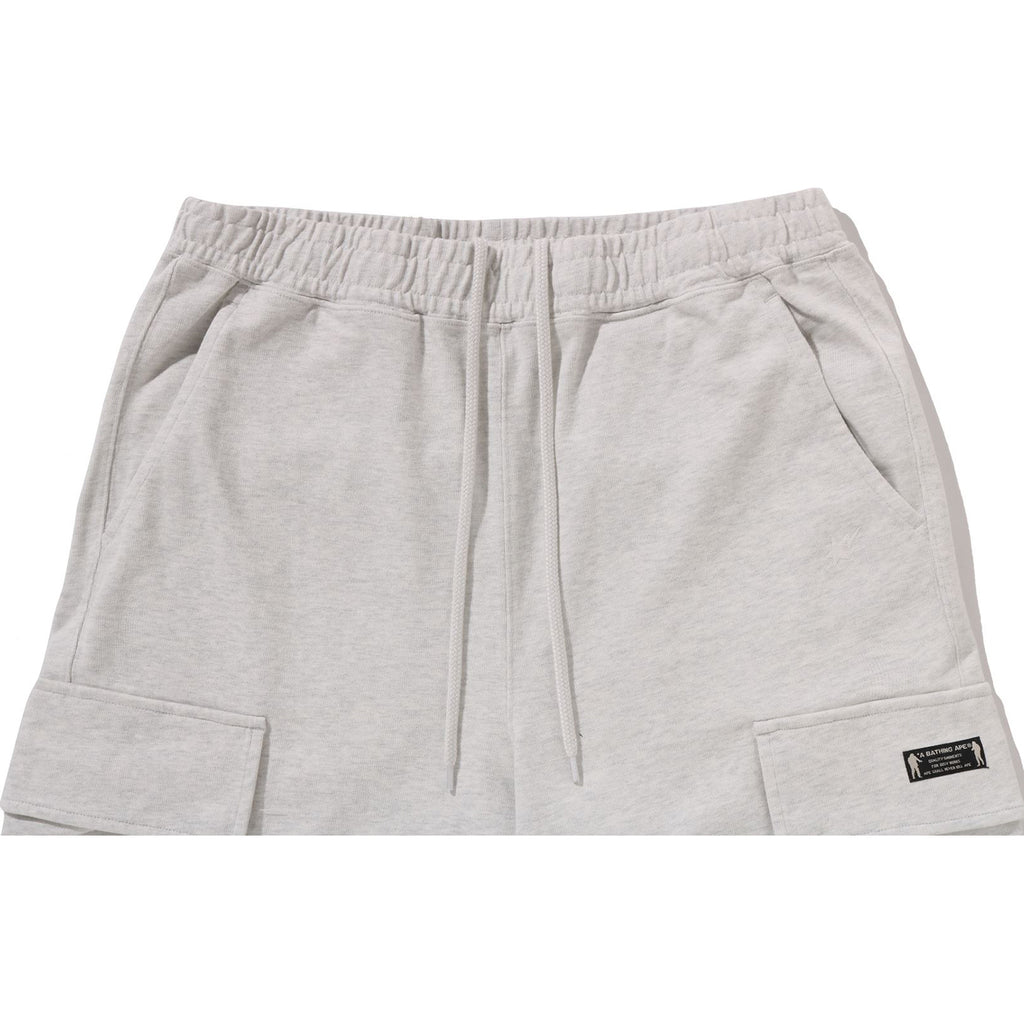 BAPE STA ONE POINT RELAXED FIT CARGO SWEATPANTS MENS