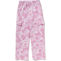 COLOR CAMO STRAIGHT SWEAT PANTS LADIES