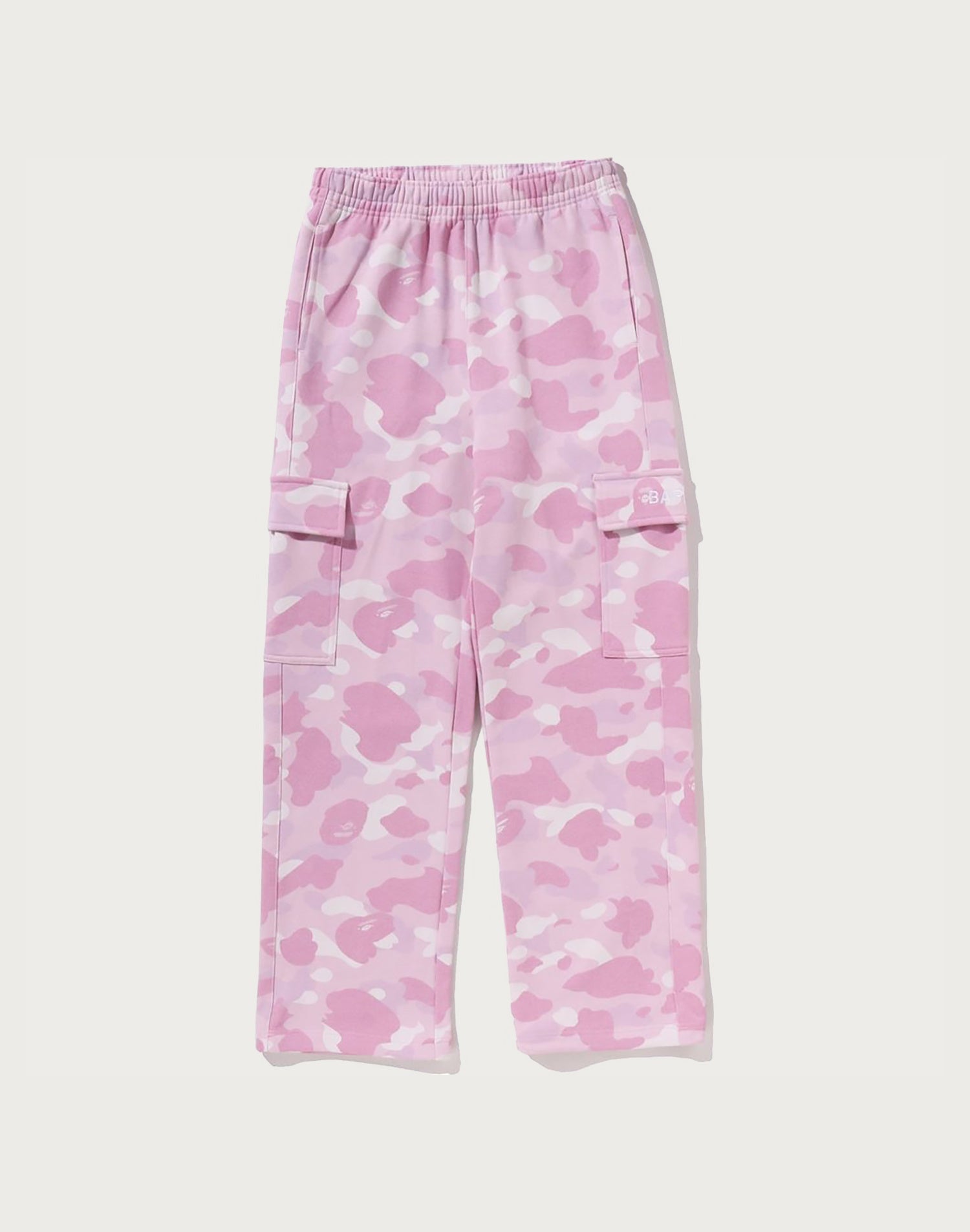 COLOR CAMO STRAIGHT SWEAT PANTS LADIES