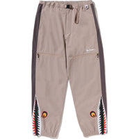 BAPE BY KAZUKI KURAISHI BELTED 3-LAYER SHARK PANTS MENS