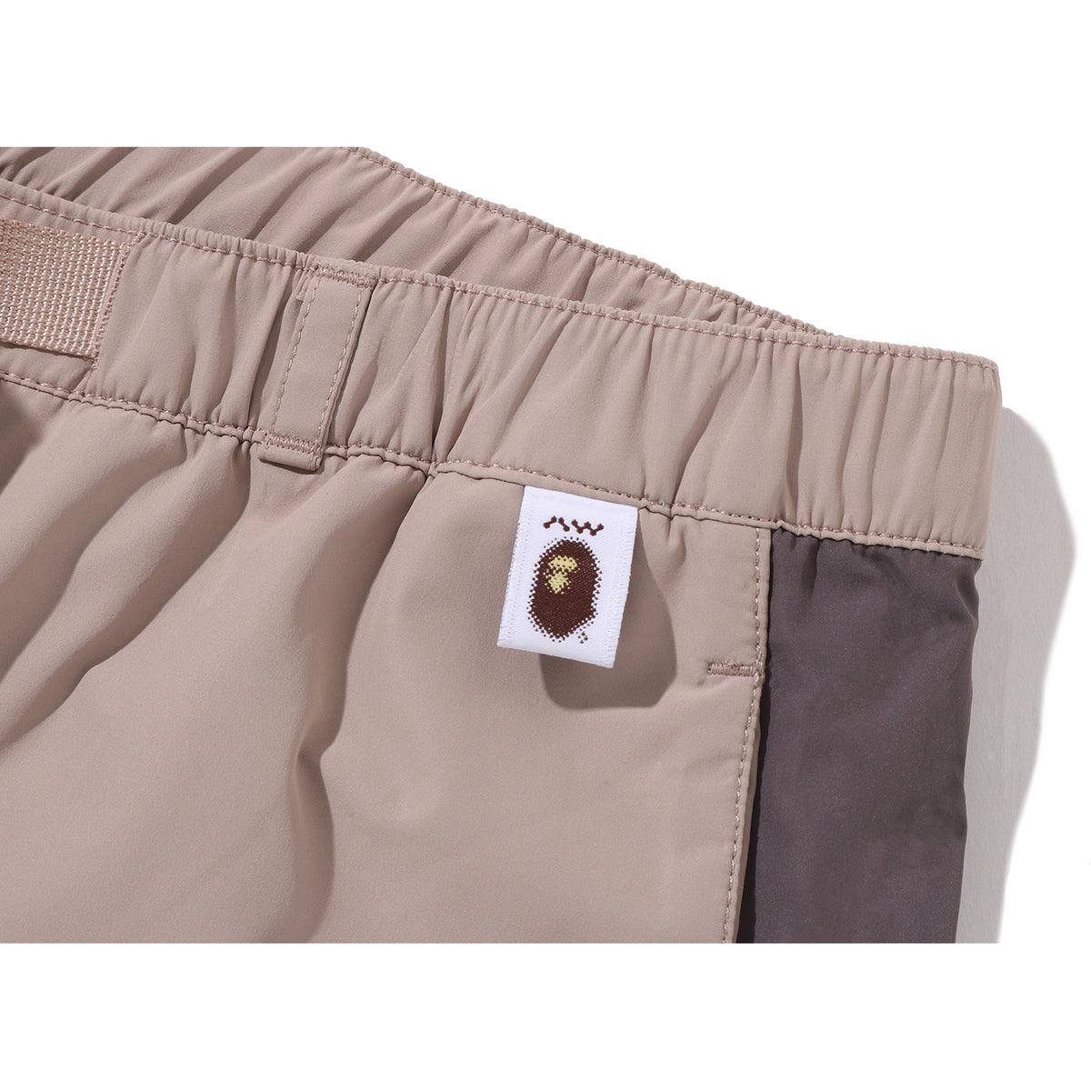 BAPE BY KAZUKI KURAISHI BELTED 3-LAYER SHARK PANTS MENS