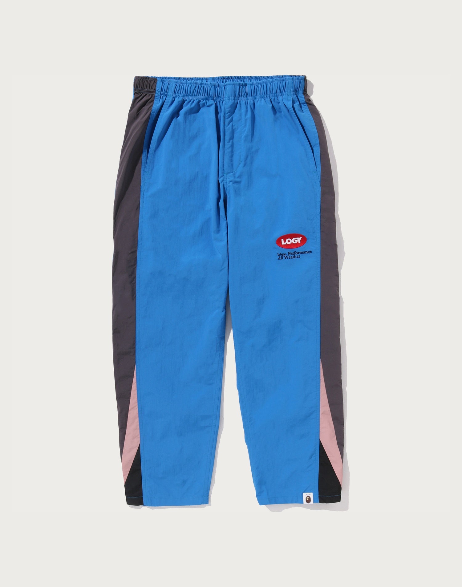BAPE BY KAZUKI KURAISHI NYLON TRACK PANTS MENS