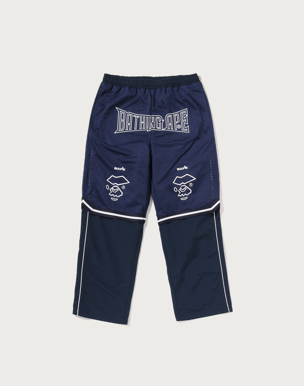 LAYERED TRACK PANTS MENS
