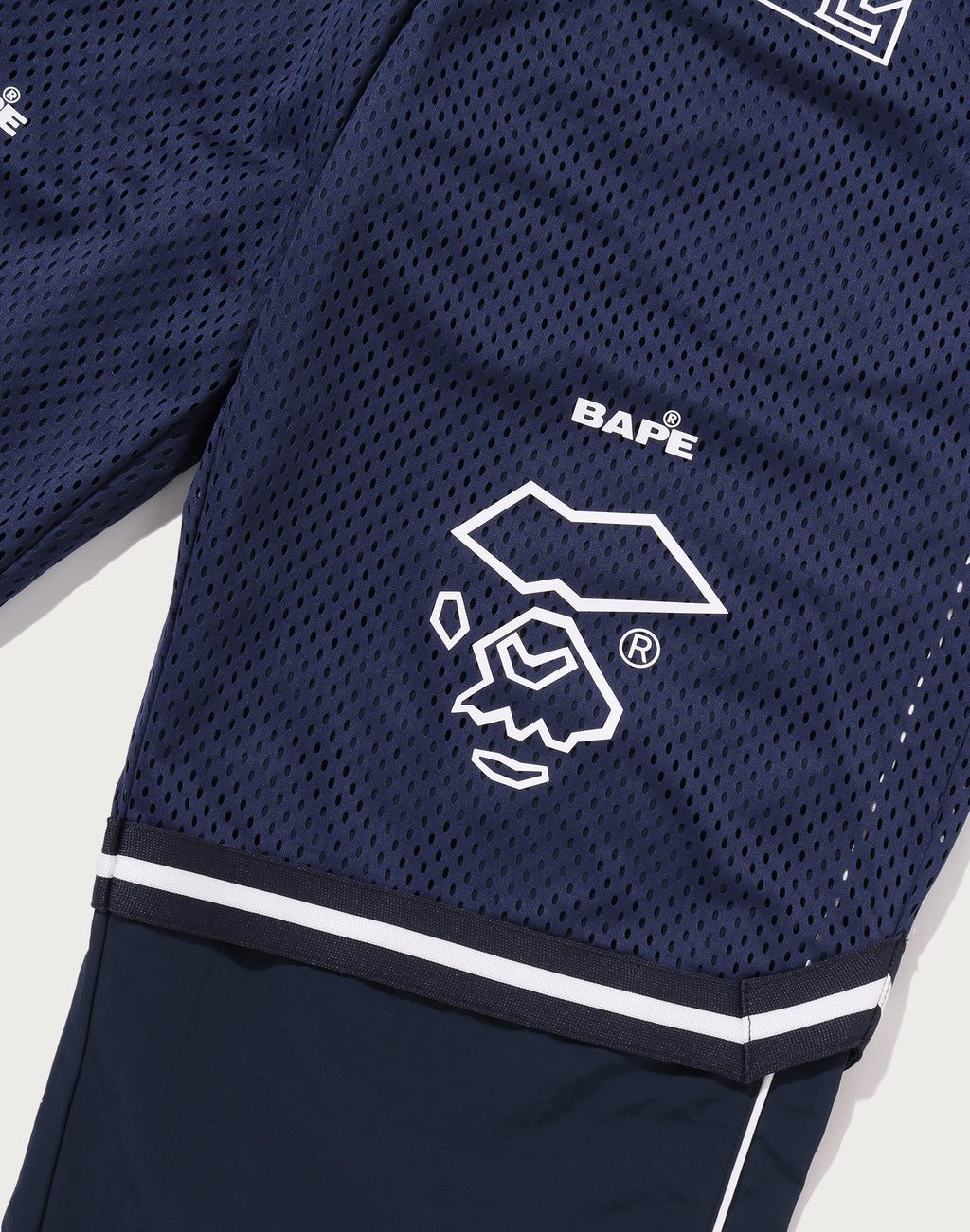 LAYERED TRACK PANTS MENS