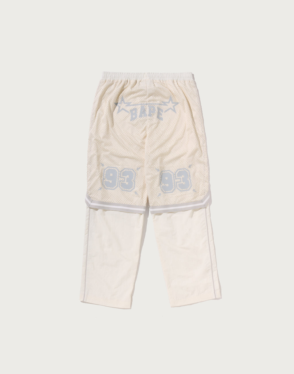 LAYERED TRACK PANTS MENS