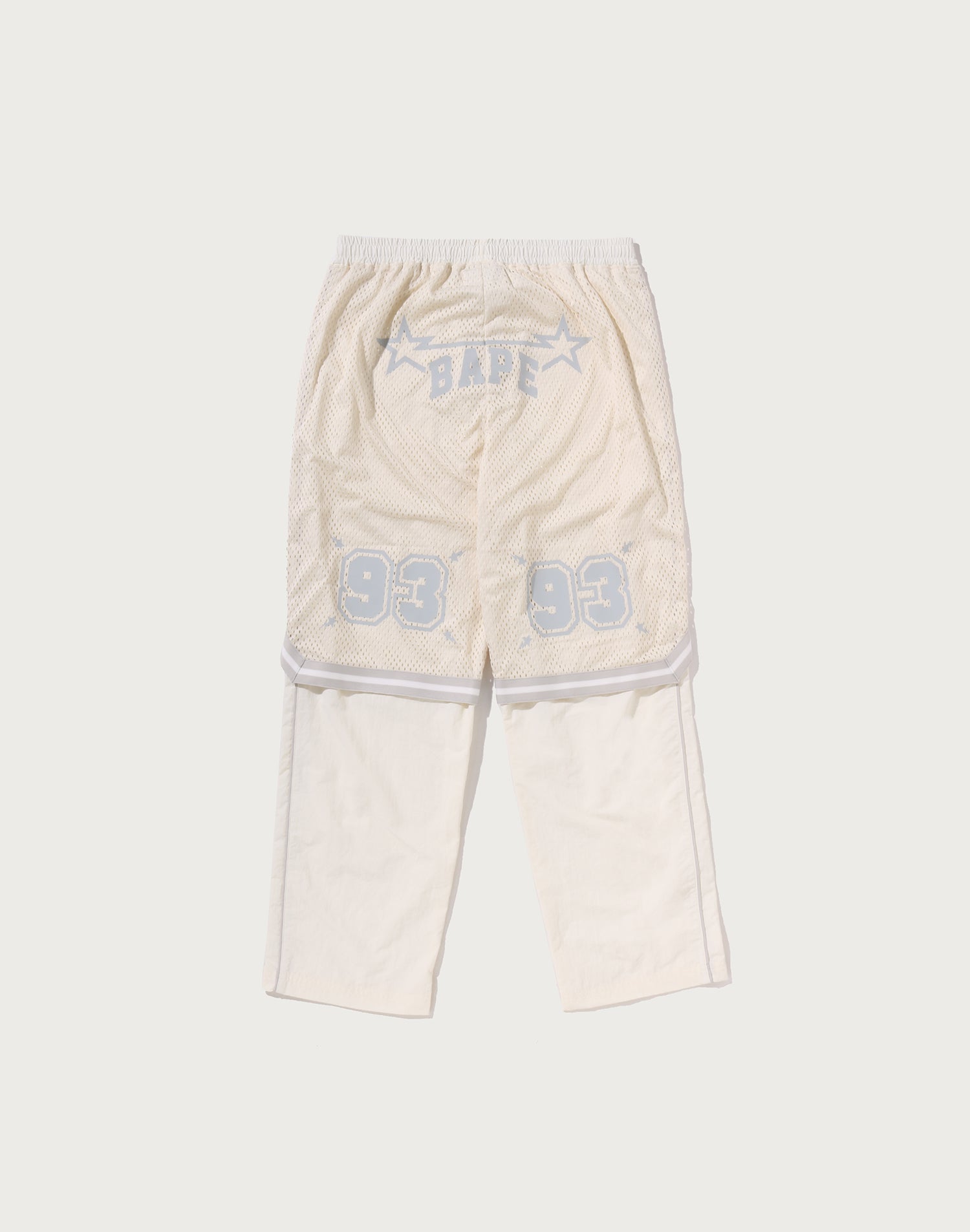 LAYERED TRACK PANTS MENS