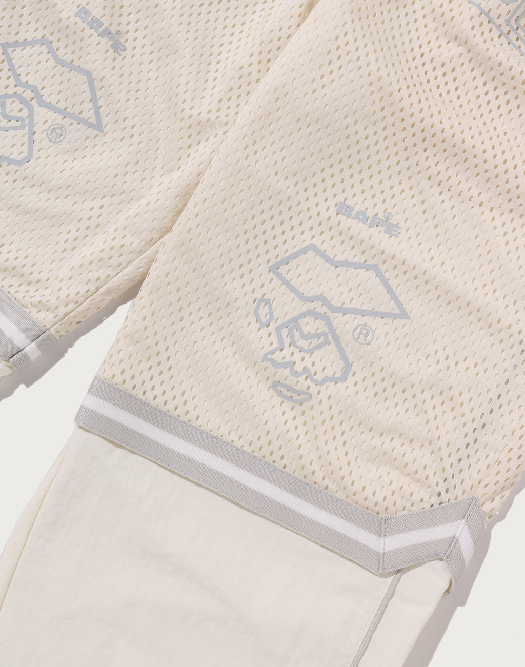 LAYERED TRACK PANTS MENS