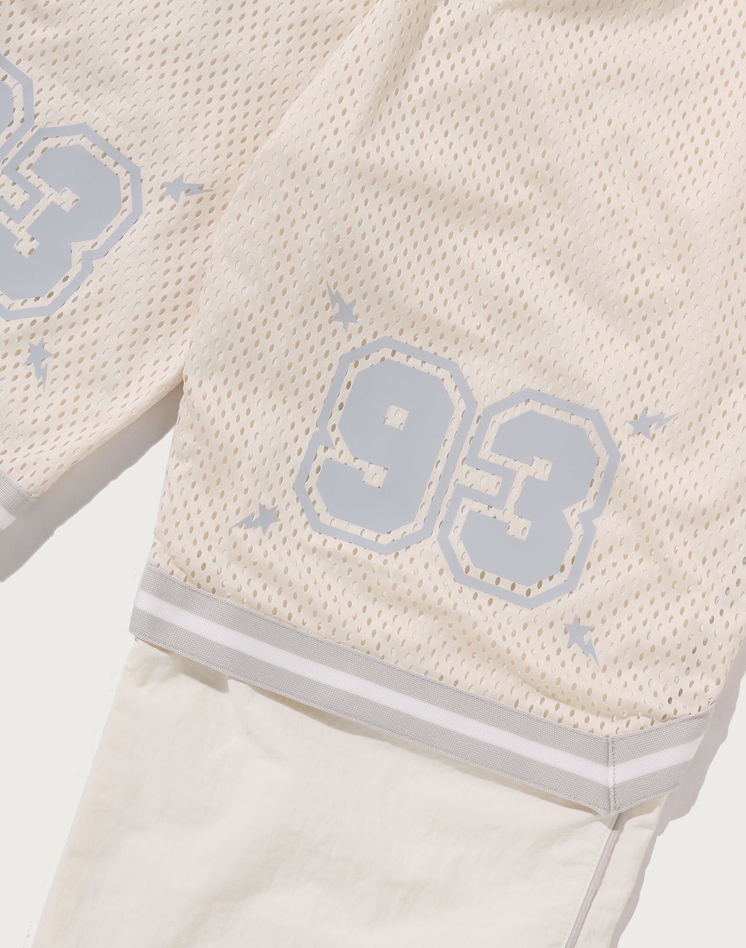 LAYERED TRACK PANTS MENS