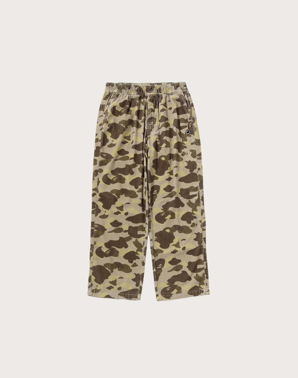 COLOR CAMO ONE POINT CORDUROY RELAXED FIT PANTS MENS