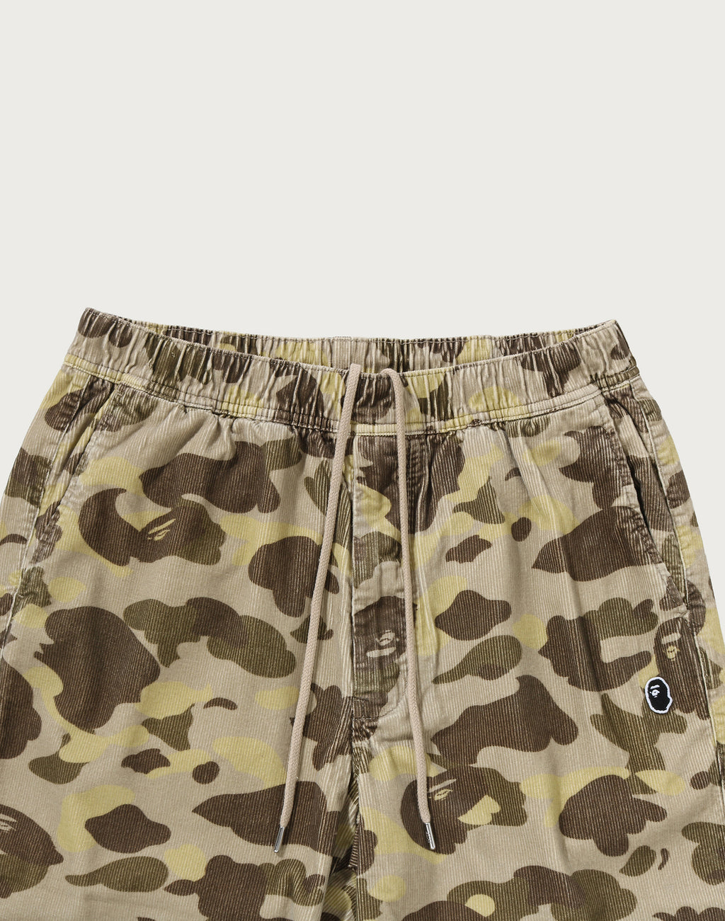 COLOR CAMO ONE POINT CORDUROY RELAXED FIT PANTS MENS