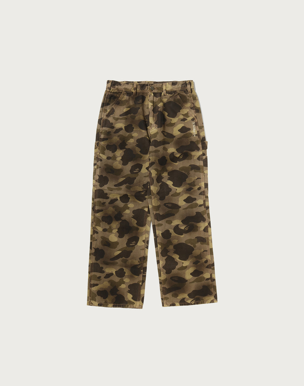 COLOR CAMO RELAXED FIT WORK PANTS MENS