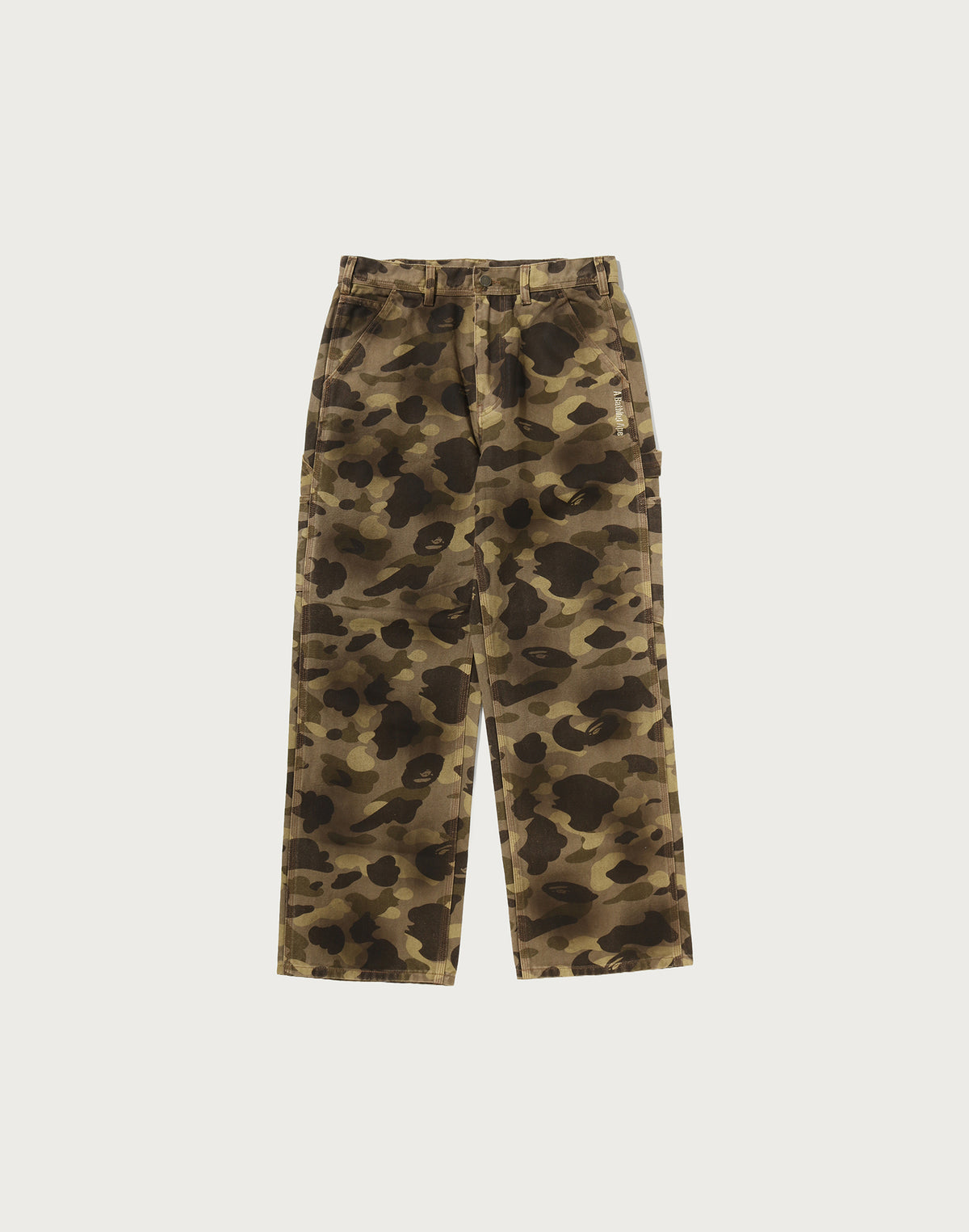 COLOR CAMO RELAXED FIT WORK PANTS MENS