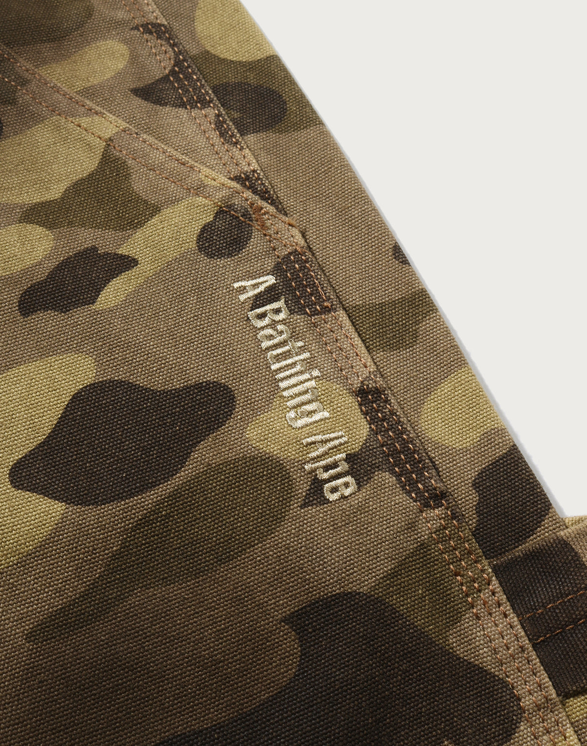 COLOR CAMO RELAXED FIT WORK PANTS MENS