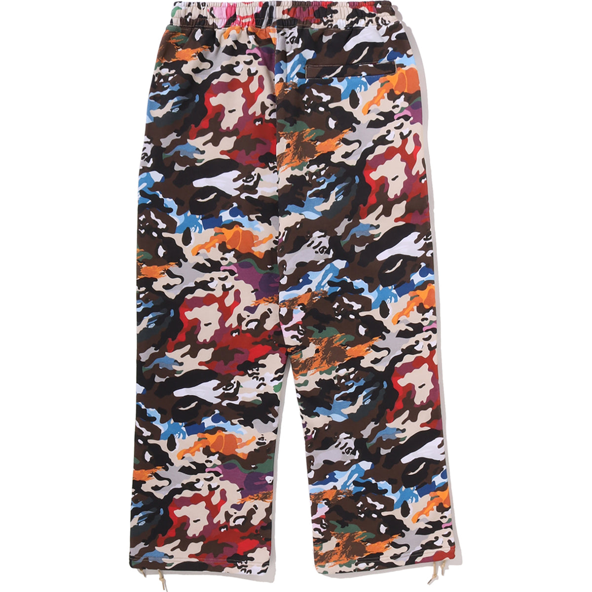HYBRID CAMO APE FACE LOGO RELAXED FIT SWEATPANTS MENS