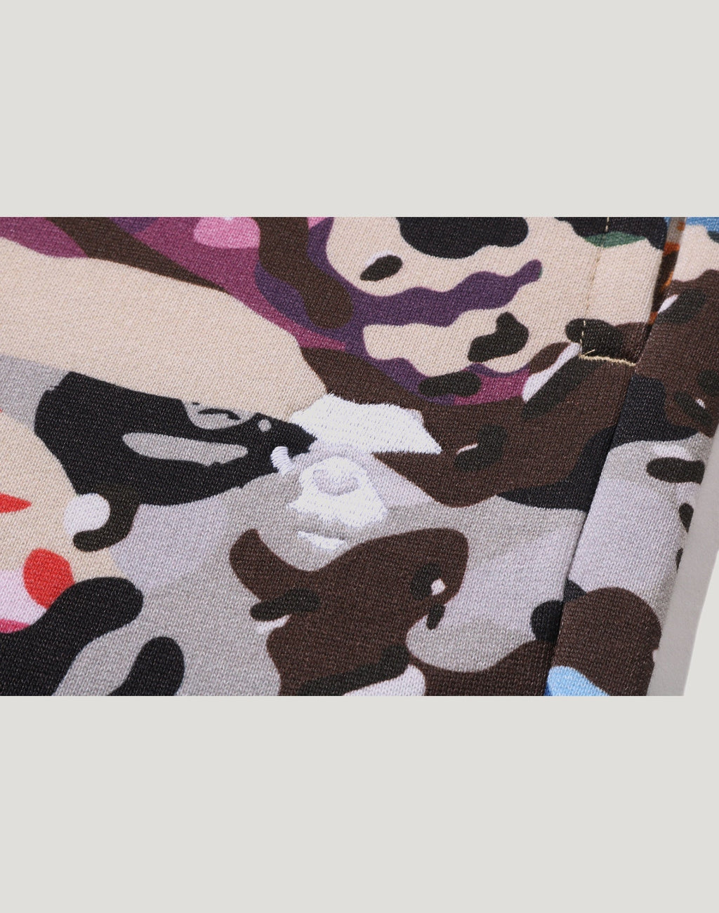 HYBRID CAMO APE FACE LOGO RELAXED FIT SWEATPANTS MENS
