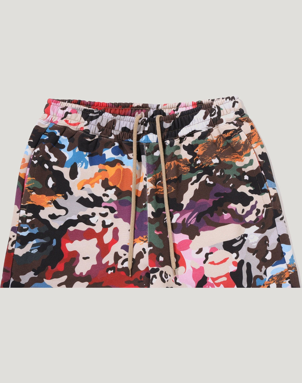 HYBRID CAMO APE FACE LOGO RELAXED FIT SWEATPANTS MENS