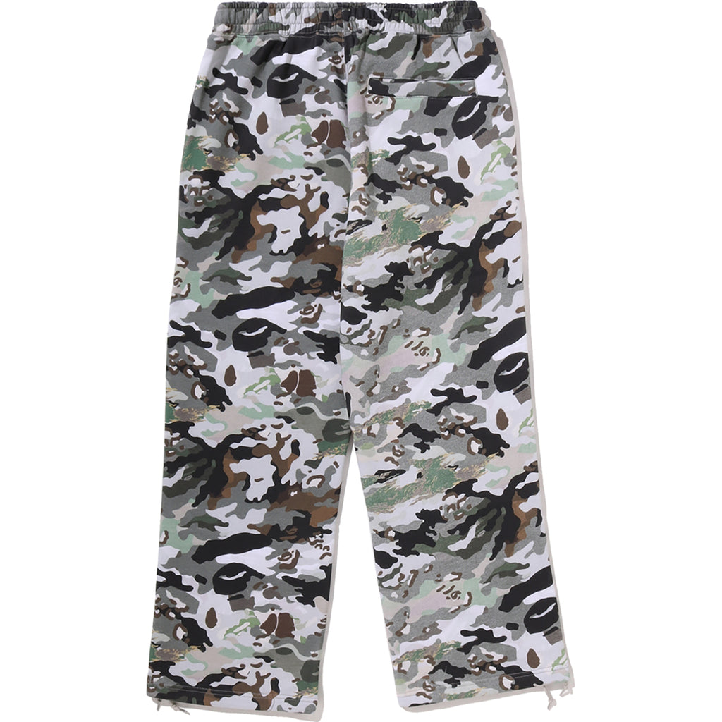 HYBRID CAMO APE FACE LOGO RELAXED FIT SWEATPANTS MENS