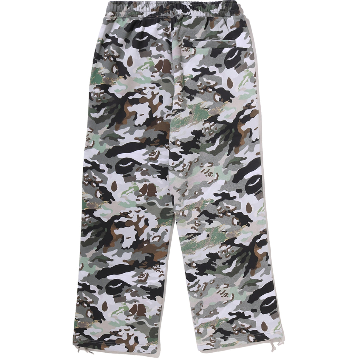 HYBRID CAMO APE FACE LOGO RELAXED FIT SWEATPANTS MENS