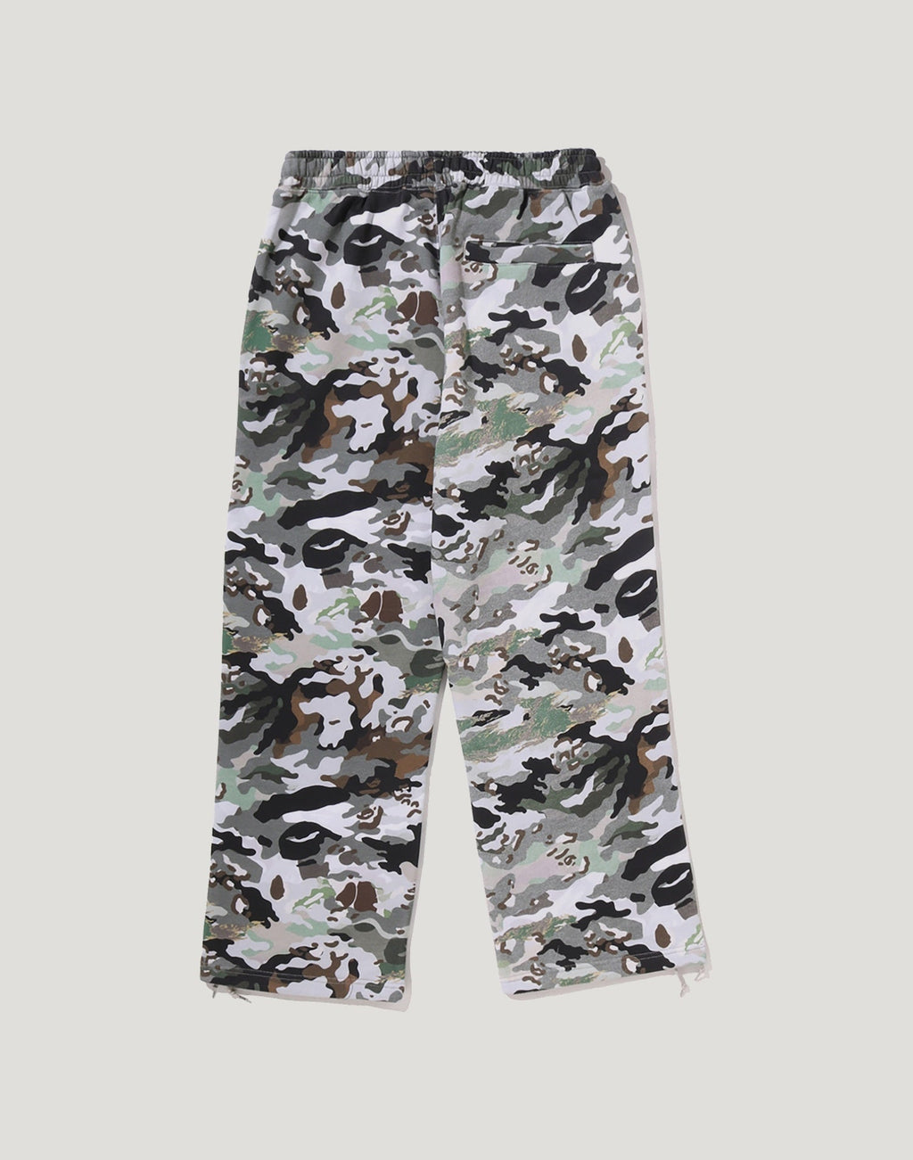 HYBRID CAMO APE FACE LOGO RELAXED FIT SWEATPANTS MENS