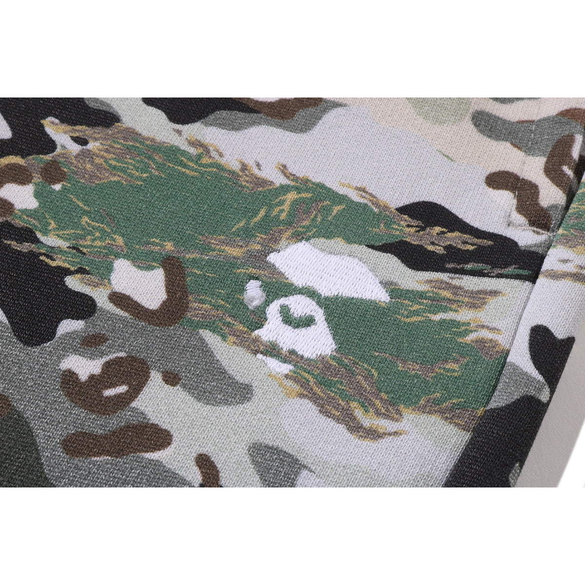 HYBRID CAMO APE FACE LOGO RELAXED FIT SWEATPANTS MENS