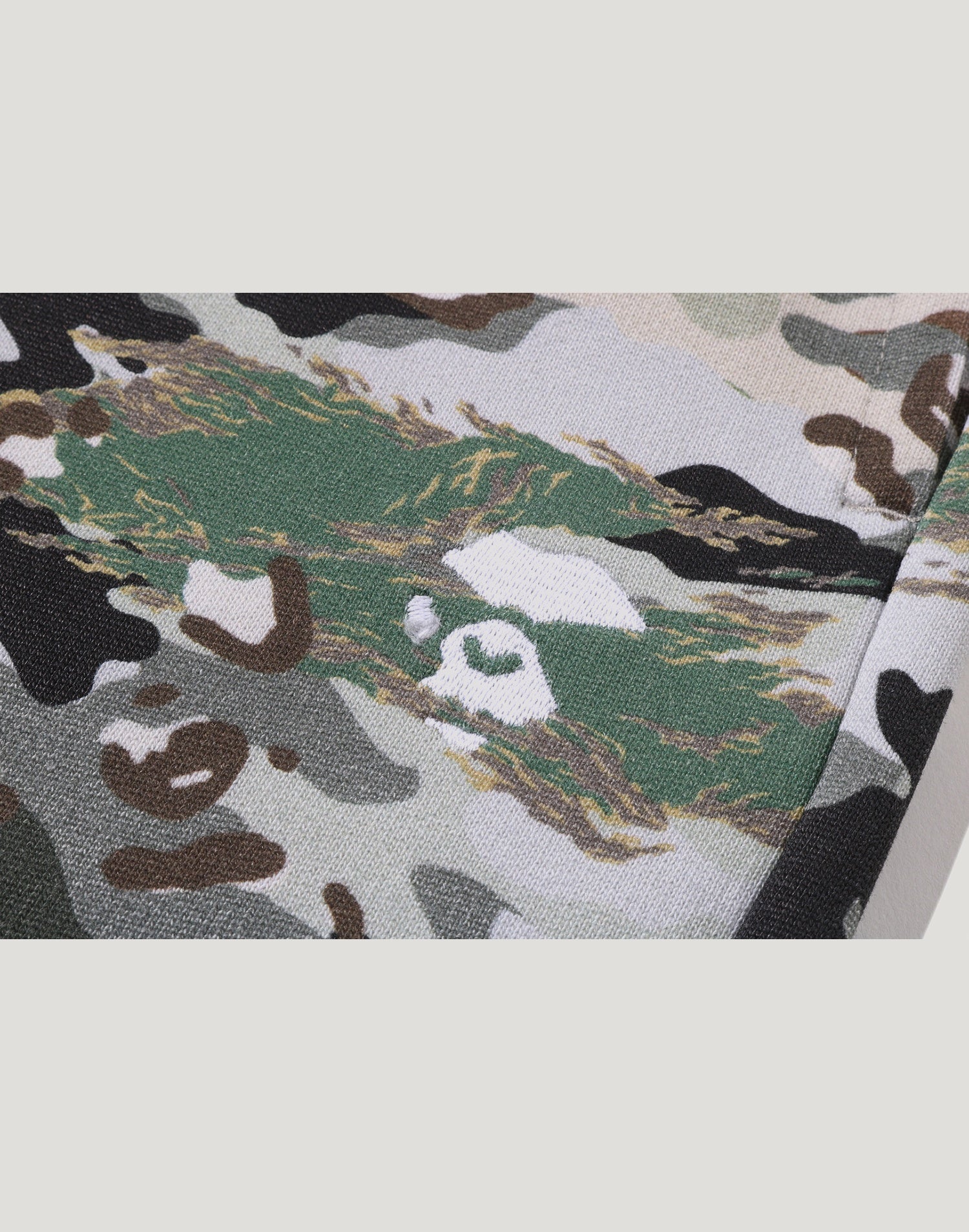HYBRID CAMO APE FACE LOGO RELAXED FIT SWEATPANTS MENS