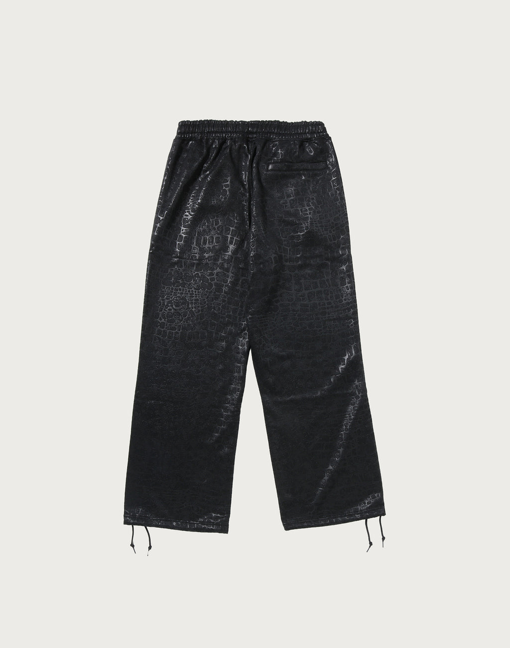 CROC PATTERN LOGO RELAXED FIT SWEATPANTS MENS