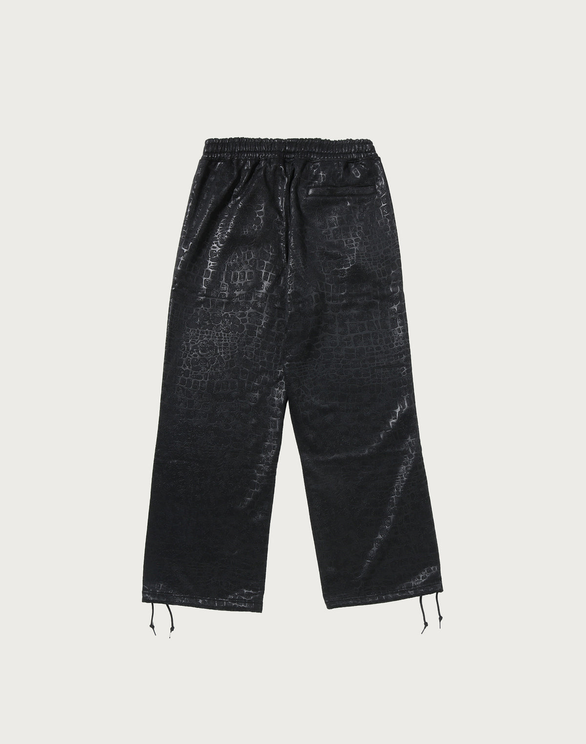CROC PATTERN LOGO RELAXED FIT SWEATPANTS MENS