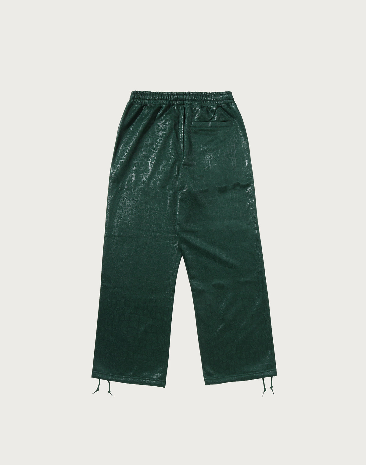 CROC PATTERN LOGO RELAXED FIT SWEATPANTS MENS