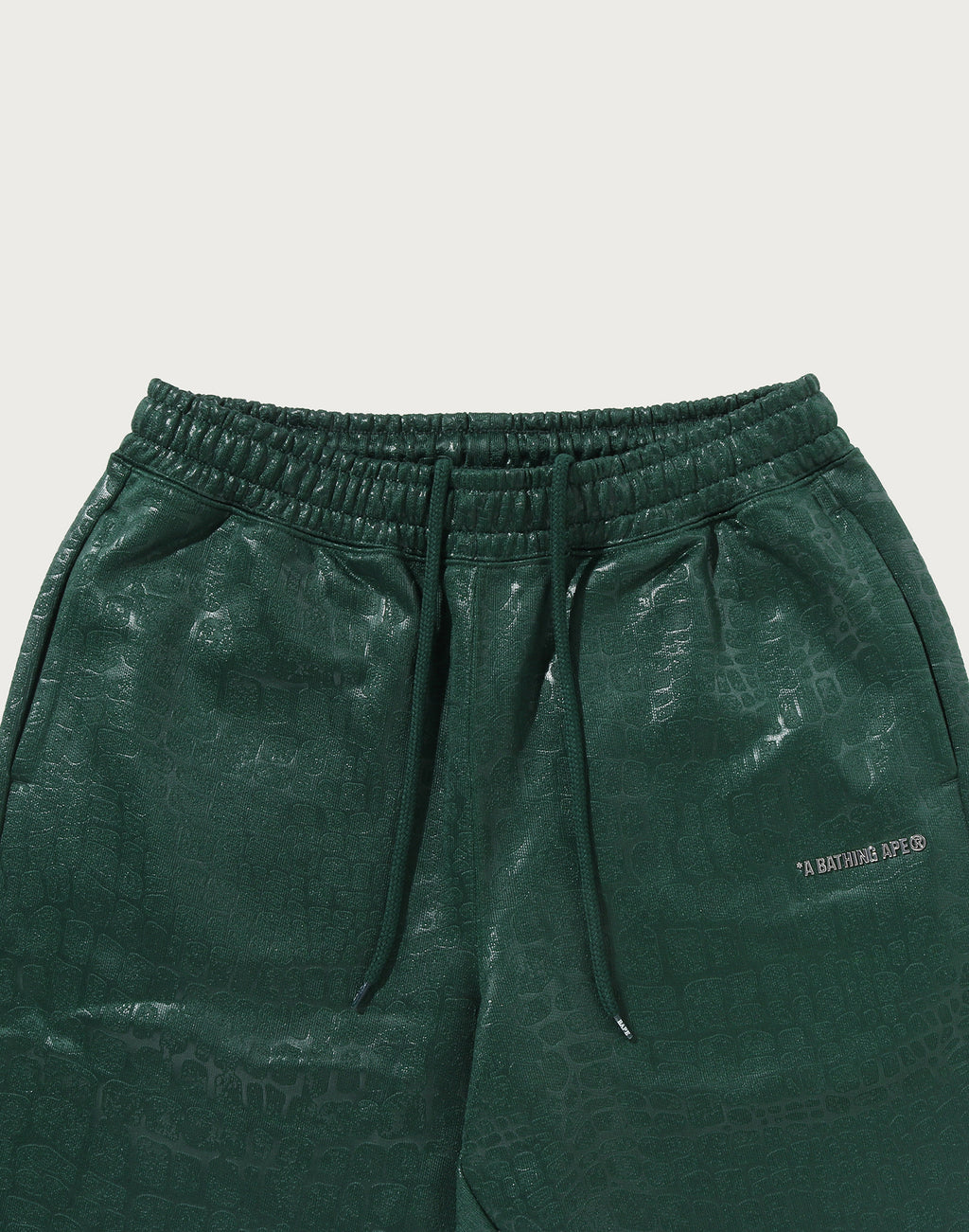 CROC PATTERN LOGO RELAXED FIT SWEATPANTS MENS