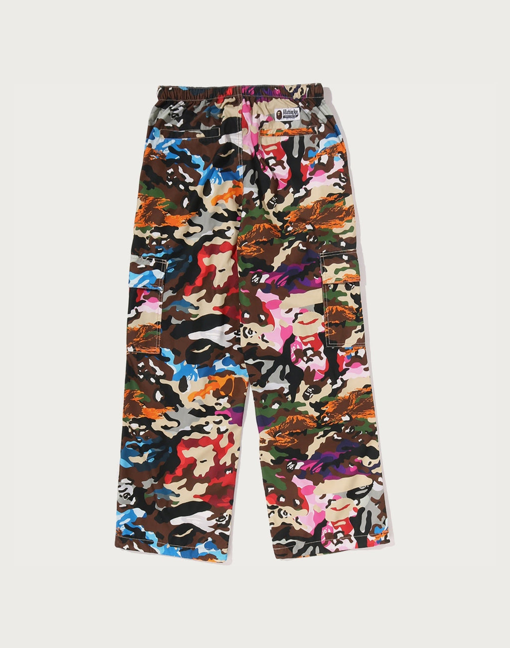 HYBRID CAMO BAPE STA CARGO PARACHUTE PANTS LADIES