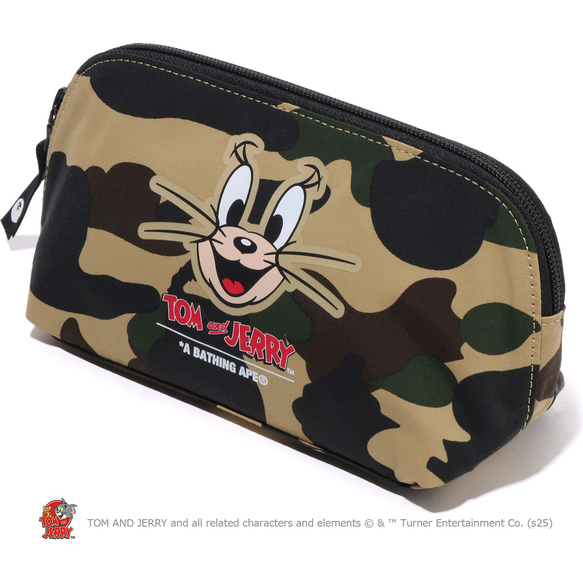 BAPE X TOM AND JERRY 85TH - 1ST CAMO POUCH MENS