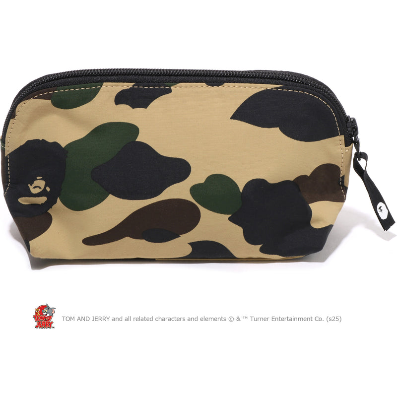 BAPE X TOM AND JERRY 85TH - 1ST CAMO POUCH MENS