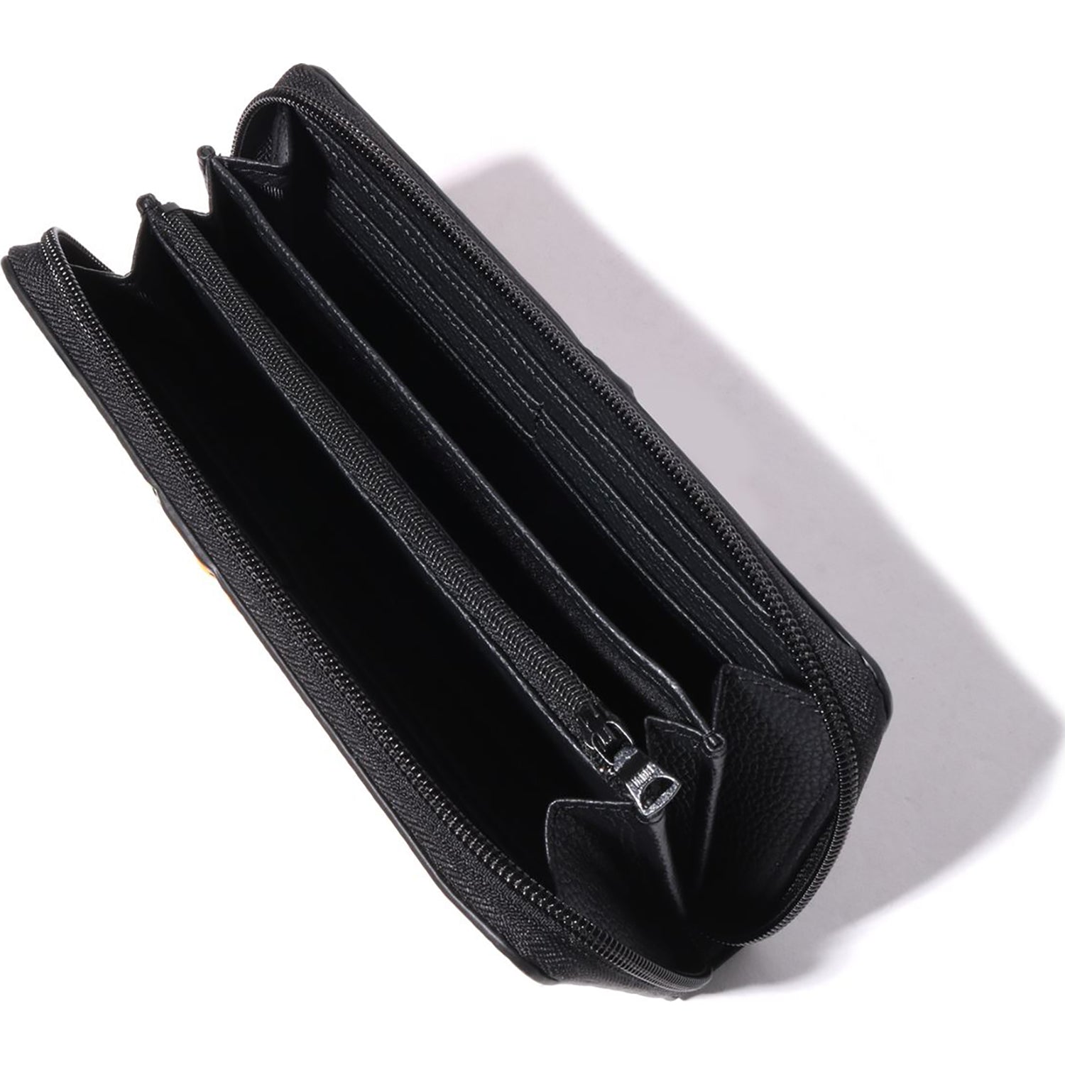 Men's BAPE SHARK Long Black Wallet FW25 Water & Stain