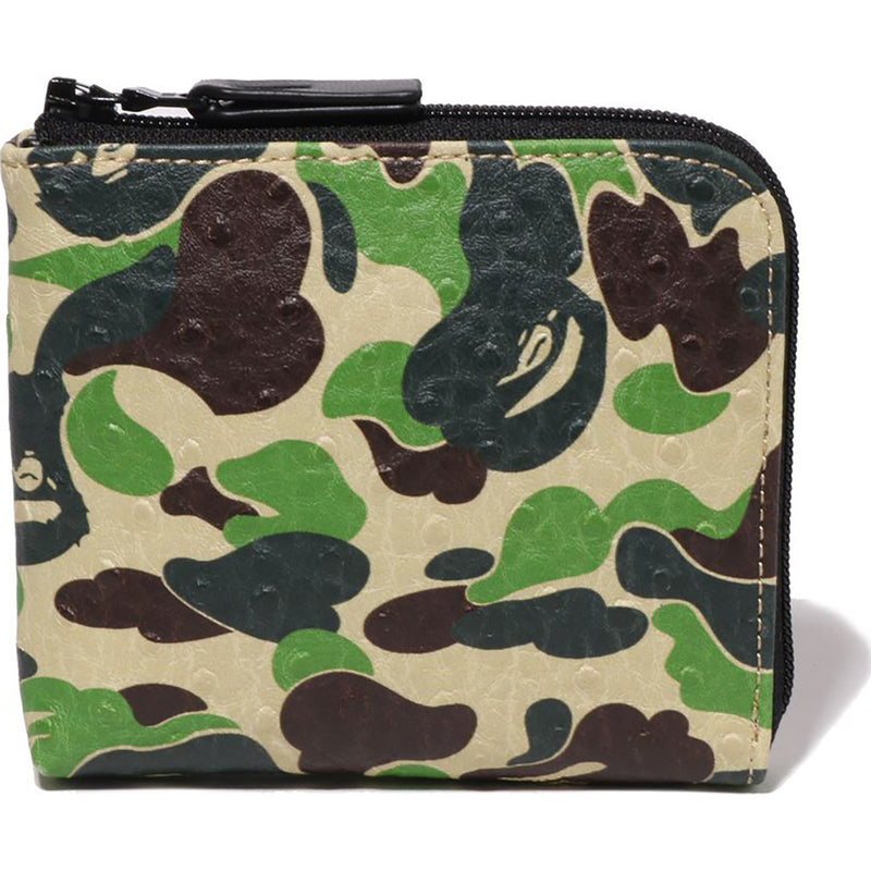 ABC CAMO MINI ZIPPED WALLET