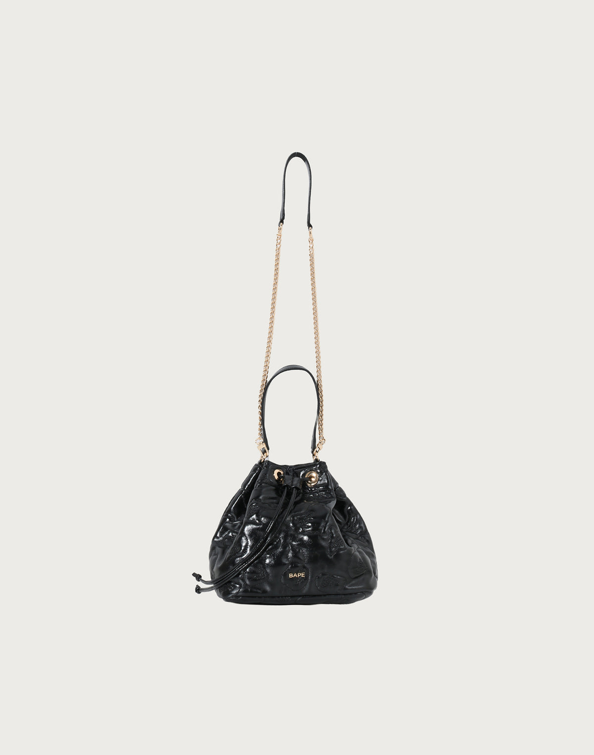 CAMO QUILTING BUCKET BAG LADIES